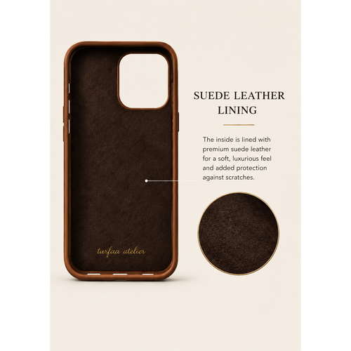 MagSafe Full Grain Leather iPhone Case
