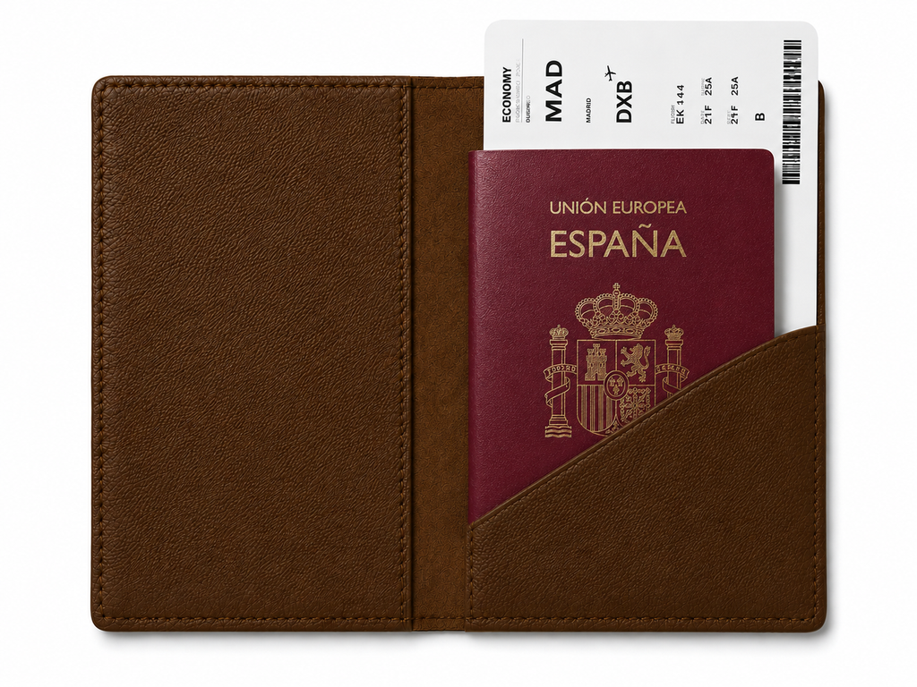 Passport Cover Two Inside Pockets