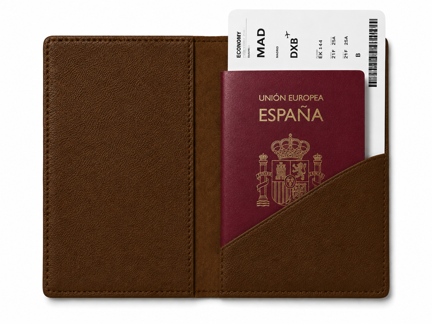 Passport Cover Two Inside Pockets